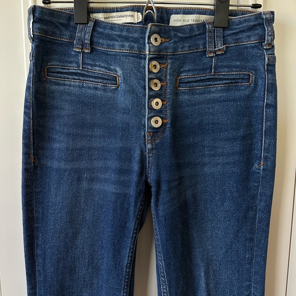 Pilcro and the Letterpresss High-Rise Trouser Bootcut Jeans, Size 25 - Picture 7 of 11